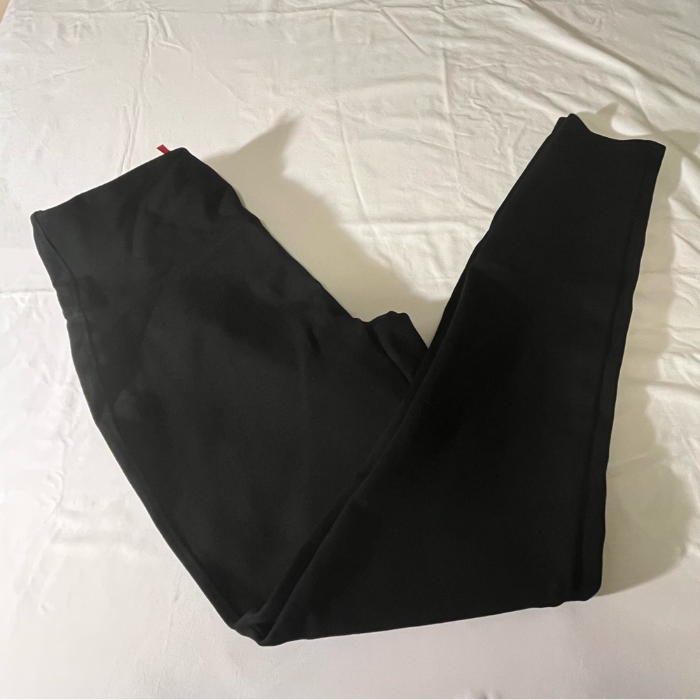 Spanx by Sara Blakely Black Leggings High Waist Size S/P  RN112121. Sport Casual